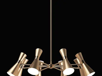 81608x Dumo Lightstar Chandelier 3D model