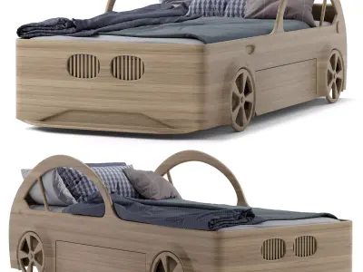 Kids bed 3D model