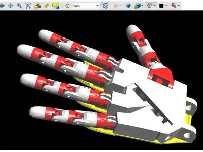 Robotic hand  3D model