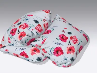 Pillow Low-poly 3D model purchase