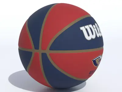 Wilson New Orleans Pelicans Basketball 3D model