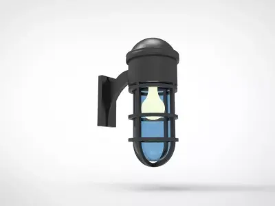 Marine Wall Light 1 3D model