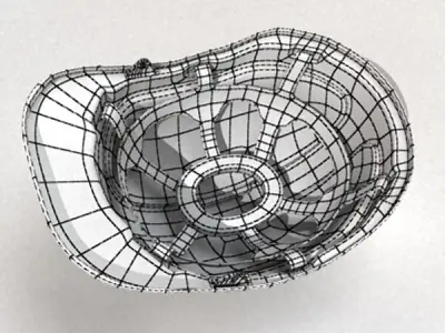 Safety Helmet 3D model