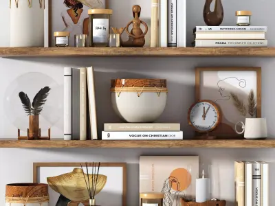 Decorative set 05 3D model