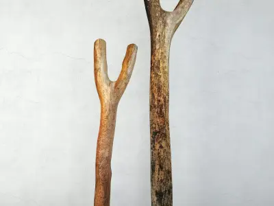 Wooden Decoration 3 3D model