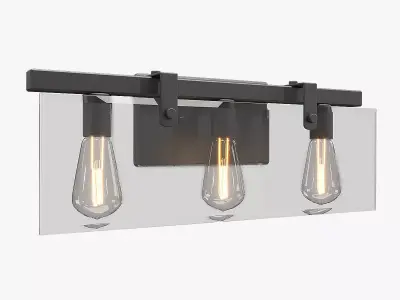 Urban Ambiance Bristol Bath Vanity Wall Light UHP2451 3D model