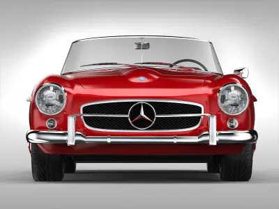Mercedes Benz 190 SL 1955 -1963 3D model