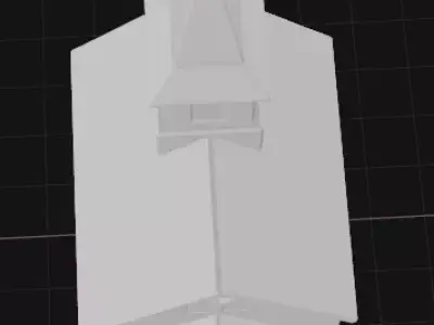 miniature church 3D print model
