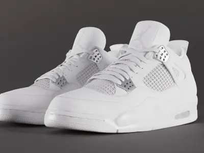Jordan 4 Variety Pack Low-poly 3D model