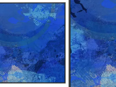 6 Abstract Frames Set 10 3D model