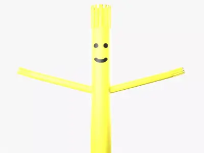 Sky Dancer Animation 3D model