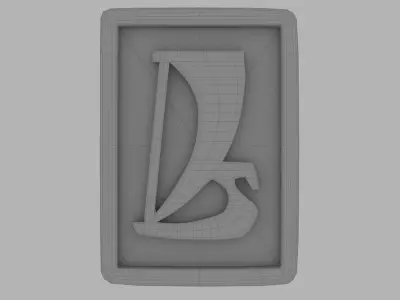Lada logo 3D model