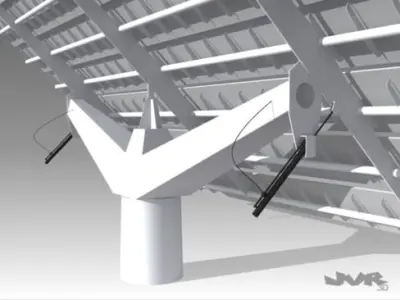 Solar Tower 2 3D model