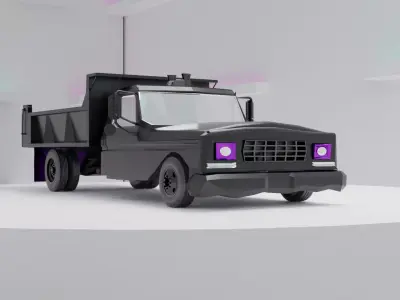 Modified Pickup Truck 3D model