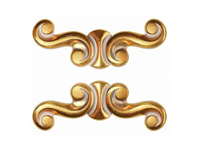 Classic carved 126 3D model