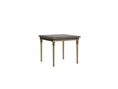 Emperador dark side table by Modenese 3D model