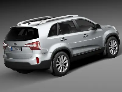 Kia Sorento 2014 3D model