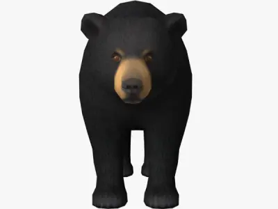 Bear Model Low-poly 3D model