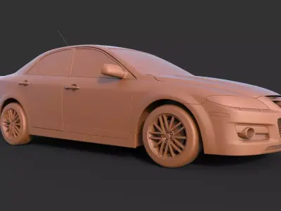 Mazda 6 3D print model
