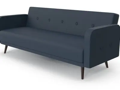 Sofa v1 Low-poly 3D model