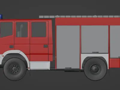 IVECO EUROFIRE FF 140 E 28 3D model