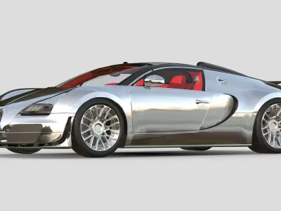 Bugatti Veyron Grand Sport Vitesse 3D model