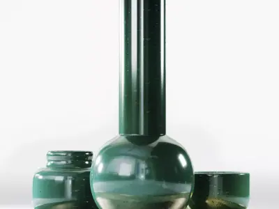 decorative vase 3D model shop