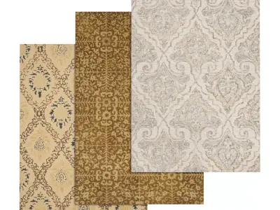 Rug Set 2252 3D model