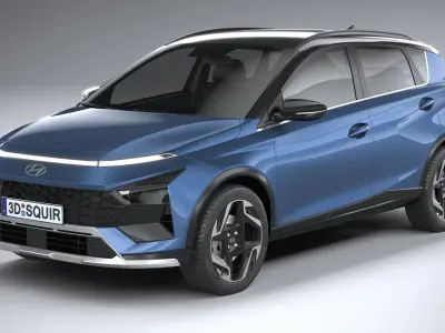 Hyundai Bayon 2025 3D model