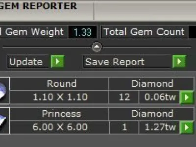 Princess Solitaire Ring 3D print model