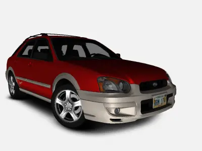 Subaru Impreza GDB-GGB Civil Trims Gameready Pack