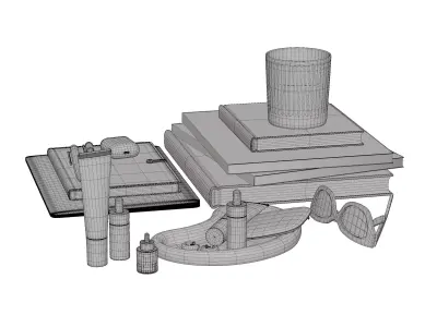 Decorative Set 3D model