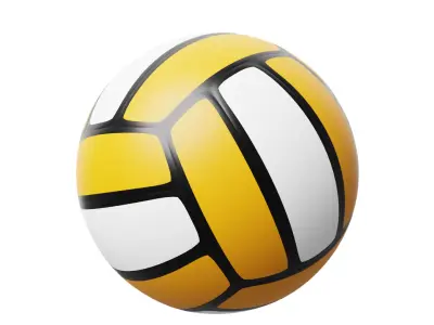 Water Polo Ball 3D model