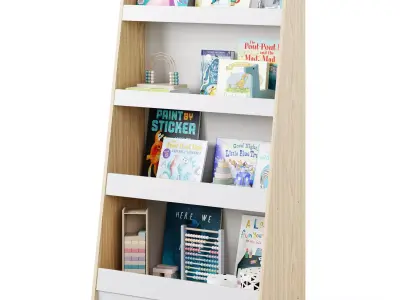 Children bookcase Sueno by LA REDOUTE INTERIEURS 3D model