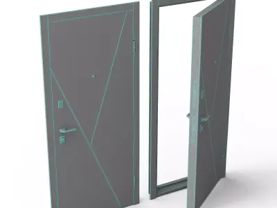 Emilia Door 3D model