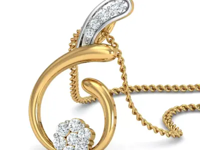 Diamond Locket Set 3D print model 24