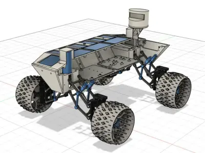 Rover Raspberry Pi over 100 files 3D print model
