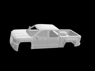 GMC SIERRA 2500 DENALI 2018 3D print model