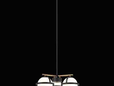 815237 Croco Lightstar Ceiling chandelier 3D model
