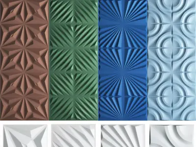 Habitarte 4 Wall forms 3D model