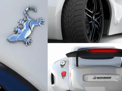 wiesmann gt 3D model