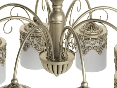 Chandelier De City  Free 3D model