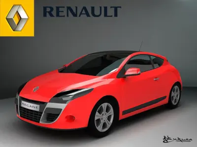 Renault Megane III 2009 Pack1 3D model