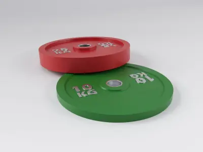 Weight Plates 3D model