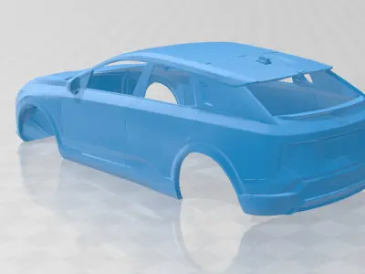Cadillac Optiq - Body Car STL Model 3D print model