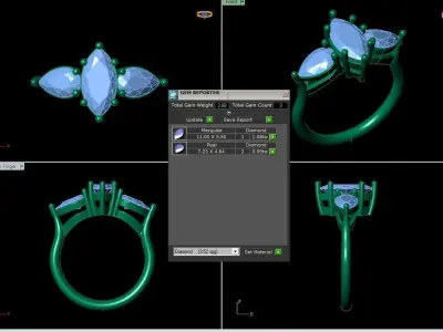 FASIN RING 3D model purchase