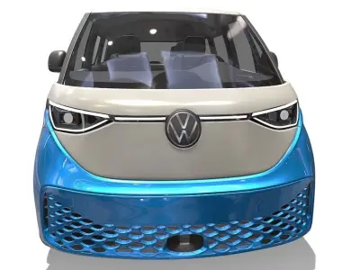 Volkswagen id buzz 2024 3D model