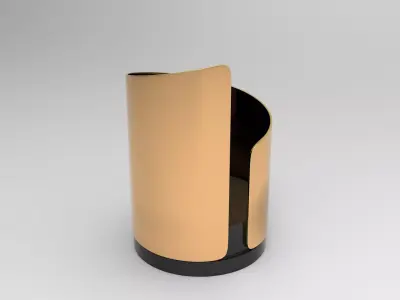 Kasy Candlestick Low-poly 3D model