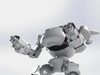 Dva Overwatch concept model Free 3D model