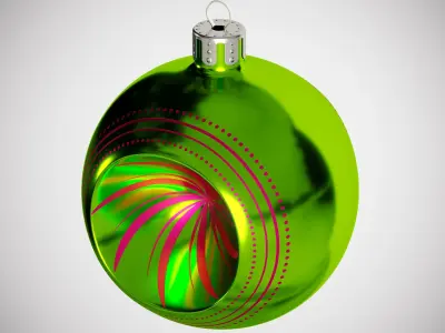 Christmas Toys with Patterns 3D model